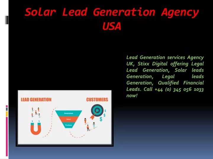 solar lead generation agency usa