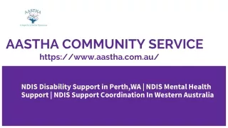 NDIS Disability Support Services in Perth ,Western Australia