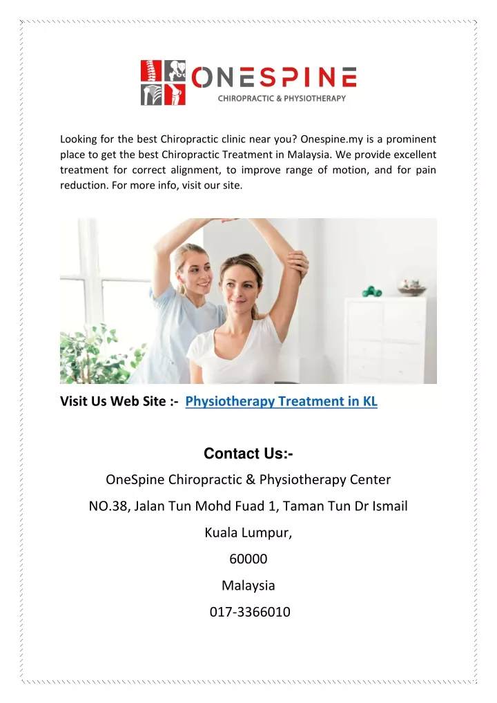 looking for the best chiropractic clinic near