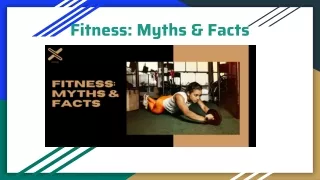 Fitness_ Myths & Facts