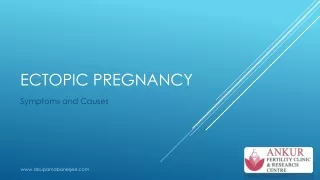ectopic pregnancy