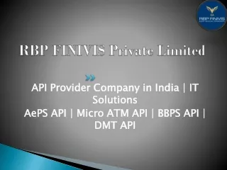 rbp finivis private limited
