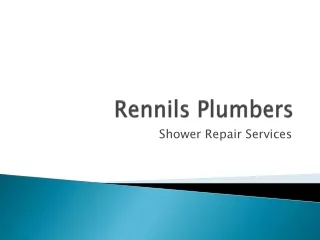Shower Repair Services