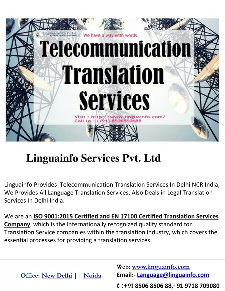 linguainfo services pvt ltd