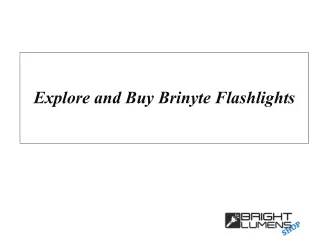 Explore and Buy Brinyte Flashlights