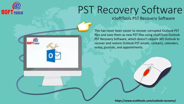 pst recovery software esofttools pst recovery