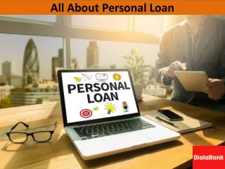 All About Personal Loan