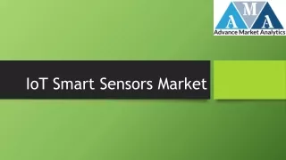 iot smart sensors market