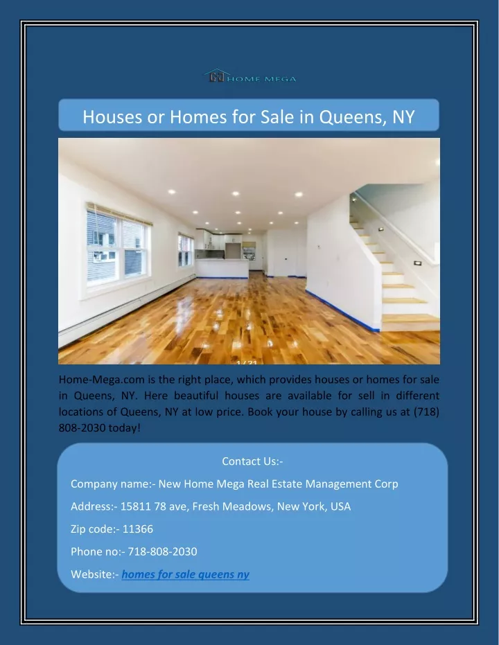 houses or homes for sale in queens ny