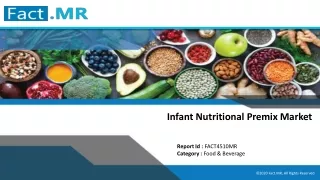 Infant Nutritional Premix Market