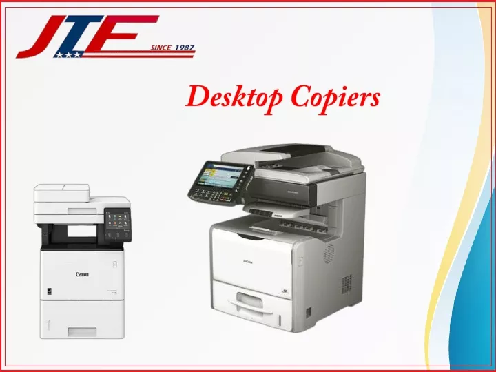 desktop copiers