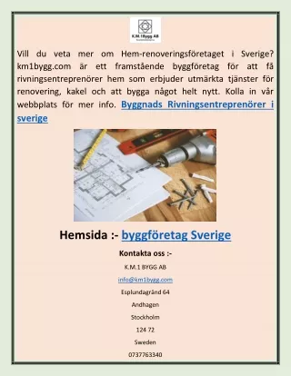 byggföretag Sverige sdfsdf