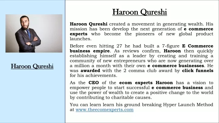 haroon qureshi