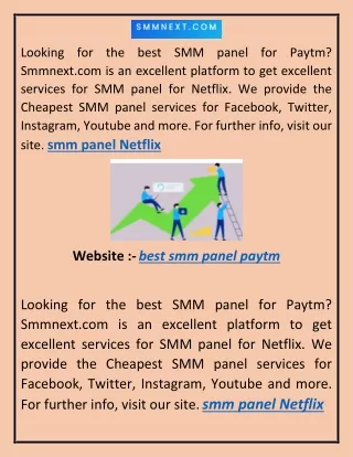 smm panel Netflix yjg