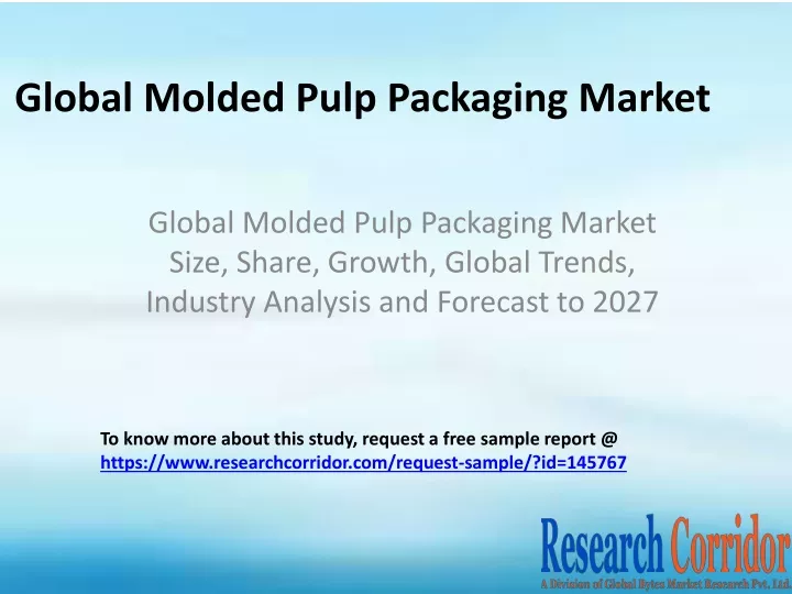 global molded pulp packaging market