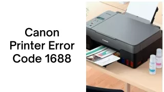 canon printer error code 1688