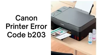 canon printer error code b203