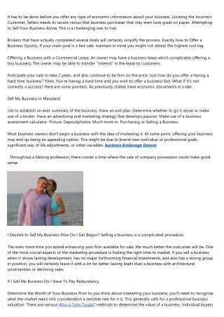 Sell My Business Vancouver