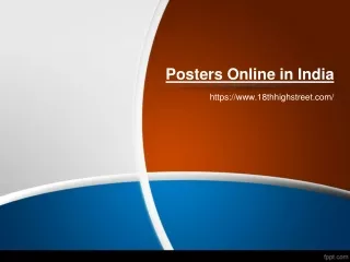 Buy Posters Online India