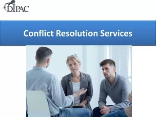 conflict resolution services