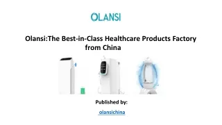 olansi the best in class healthcare products