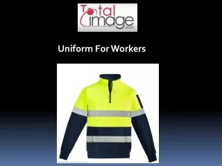 uniform for workers