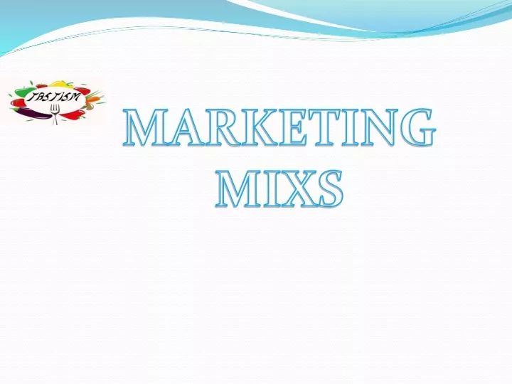 marketing mixs