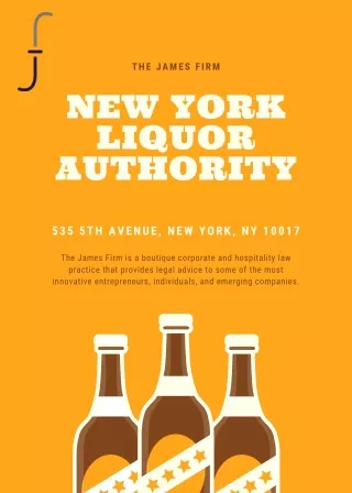 New York Liquor Authority | The James Firm