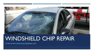 windshield chip repair