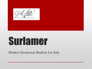 Modest Swimwear Burkini for Sale