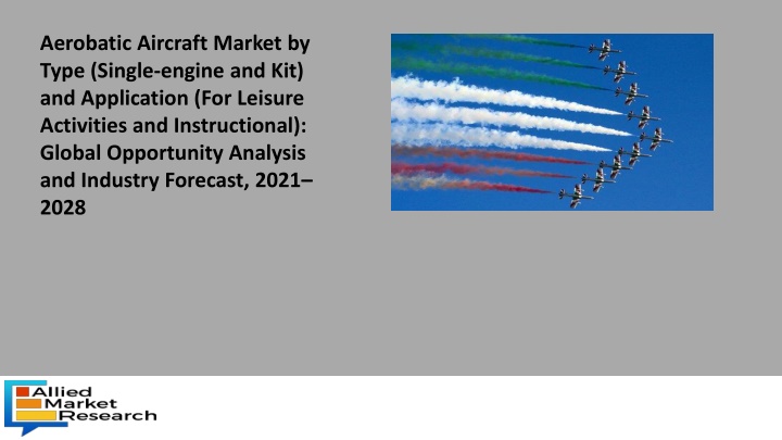 aerobatic aircraft market by type single engine