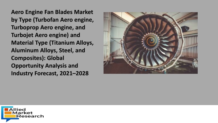 aero engine fan blades market by type turbofan