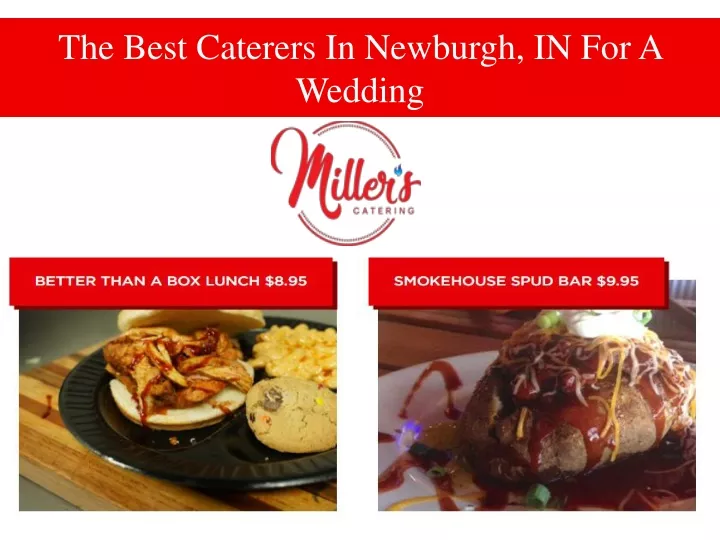 the best caterers in newburgh in for a wedding