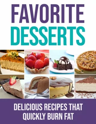 Favortie Desserts - Download Now
