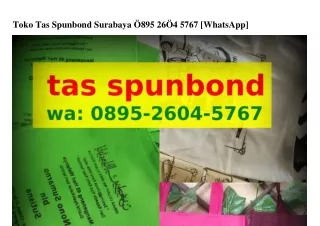Toko Tas Spunbond Surabaya O895~ᒿᏮOᏎ~57Ꮾ7{WA}