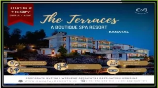 resort in kanatal | The Terraces Resort kanatal