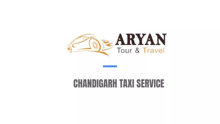 chandigarh taxi service
