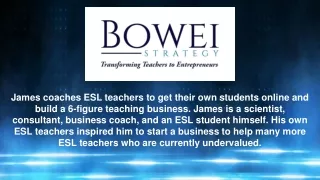 james coaches esl teachers to get their