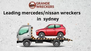 Leading mercedes/nissan wreckers in sydney