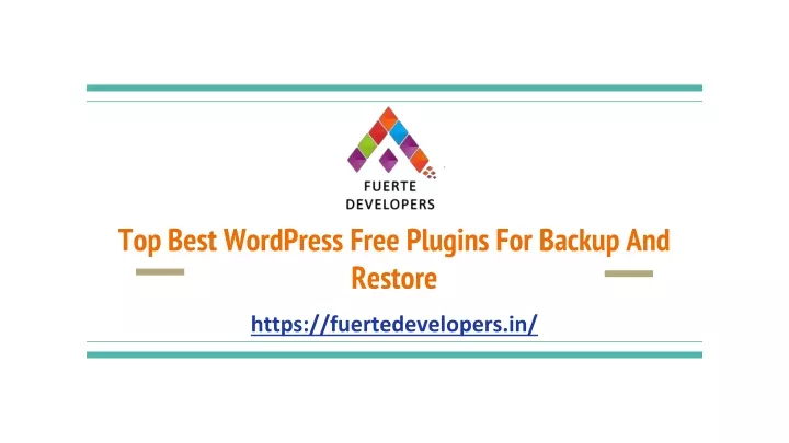 top best wordpress free plugins for backup and restore