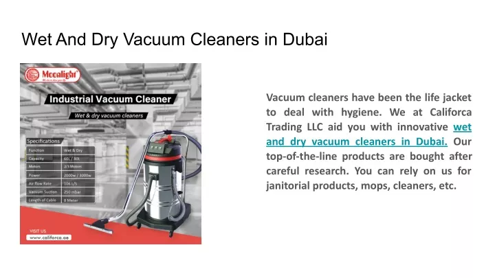 wet and dry vacuum cleaners in dubai