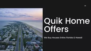 We Buy Houses in Florida at the Great Prices | Quikhomeoffers