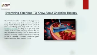Everything You Need To About Chelation Therapy In Kennewick