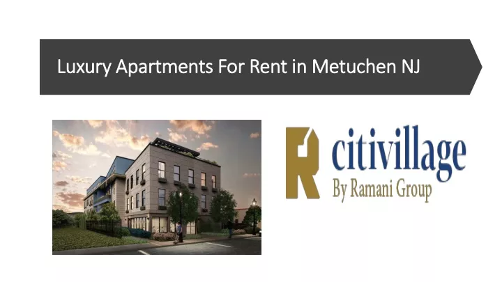 luxury apartments for rent in metuchen nj