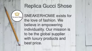 Replica Gucci Shose