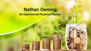 Nathan Oeming - An Experienced Financial Planner