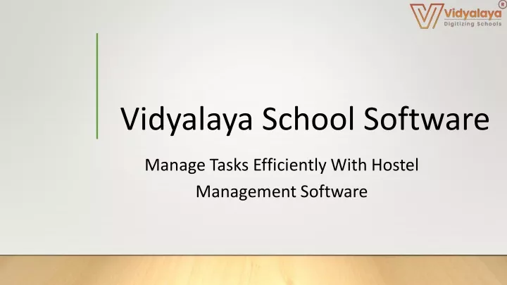 vidyalaya school software