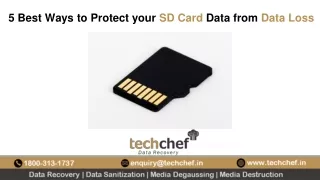 5 Best Ways to Protect your SD Card Data from Data Loss