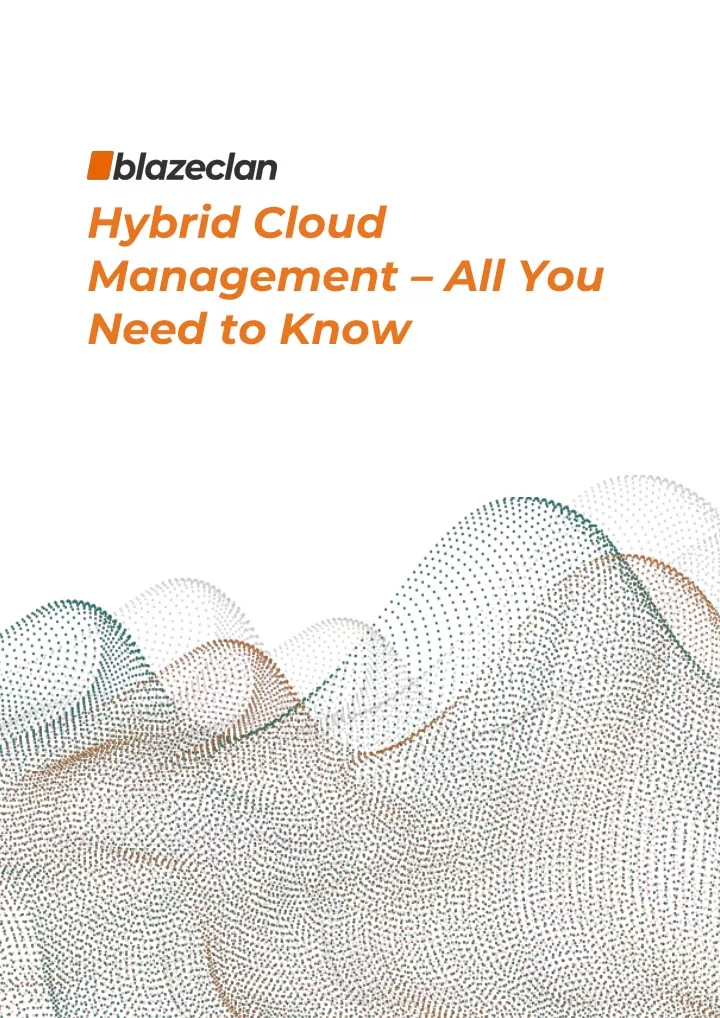 hybrid cloud management all you need to know