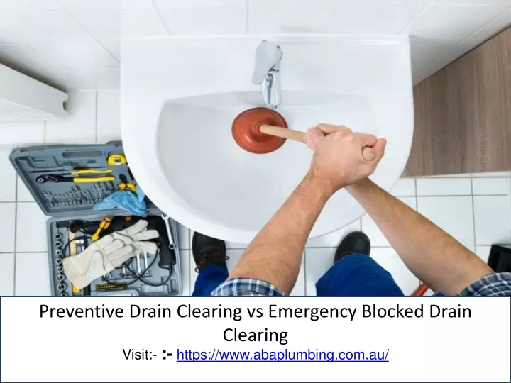 preventive drain clearing vs emergency blocked
